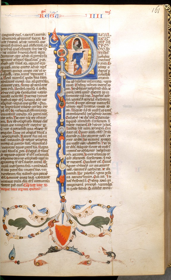Leaf from Bentivoglio Bible