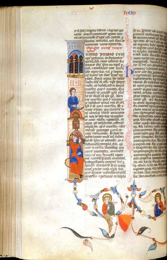 Leaf from Bentivoglio Bible