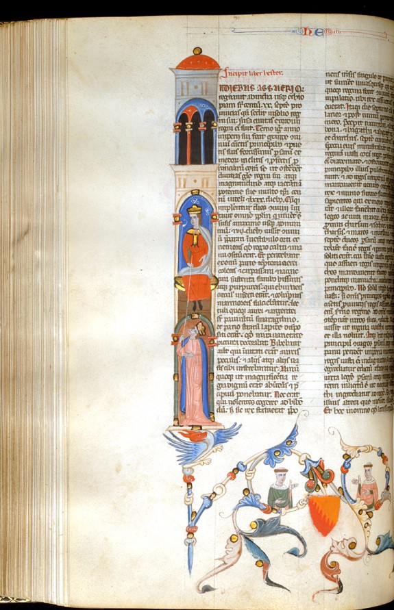 Leaf from Bentivoglio Bible