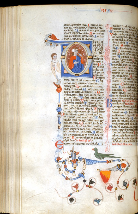 Leaf from Bentivoglio Bible