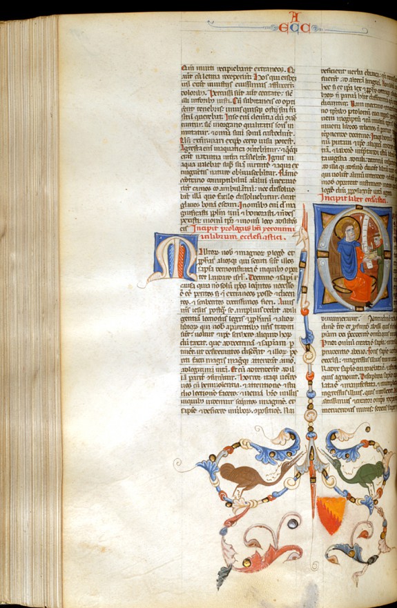 Leaf from Bentivoglio Bible