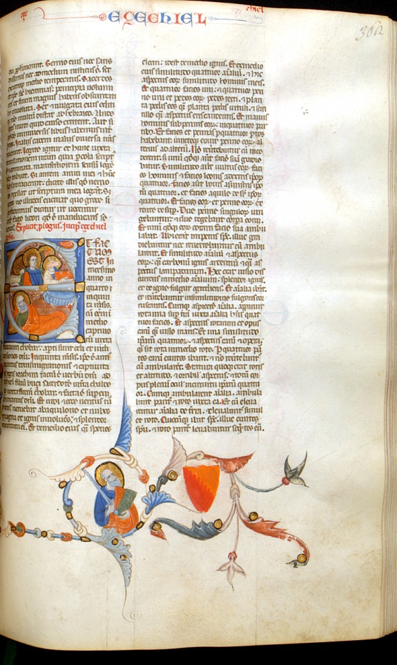 Leaf from Bentivoglio Bible