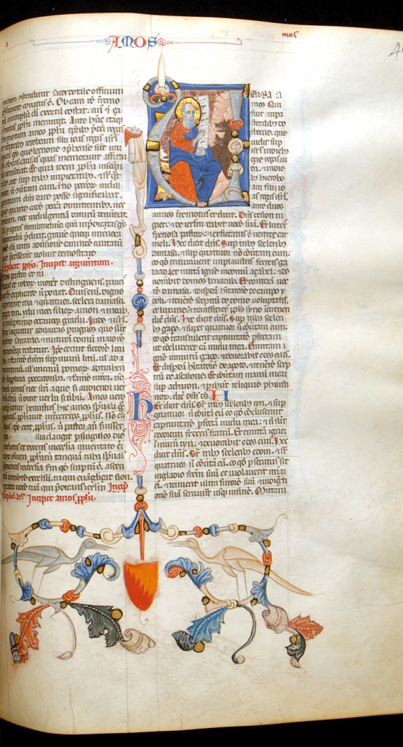 Leaf from Bentivoglio Bible
