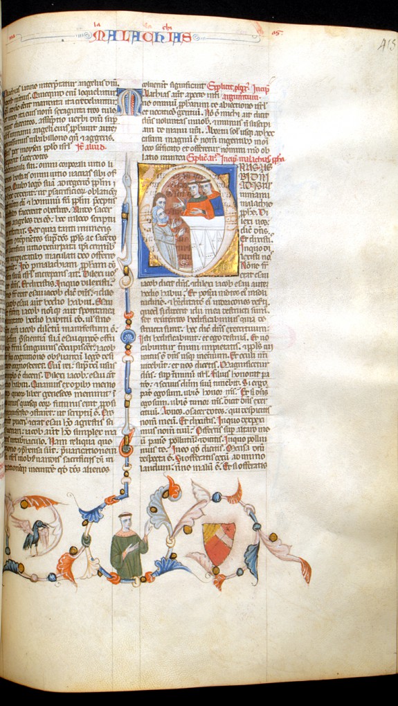 Leaf from Bentivoglio Bible