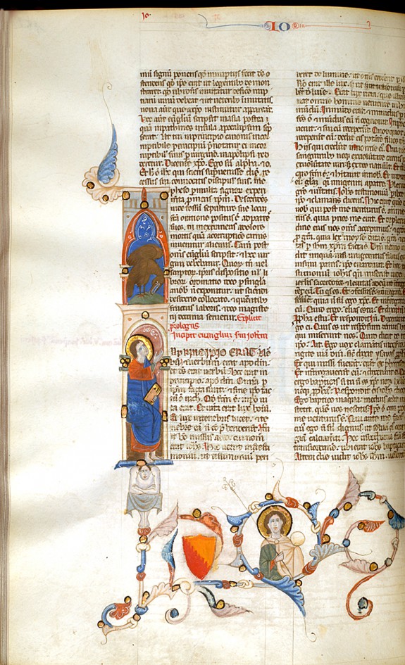 Leaf from Bentivoglio Bible
