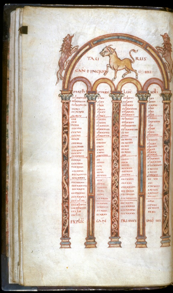 Leaf from Gospels
