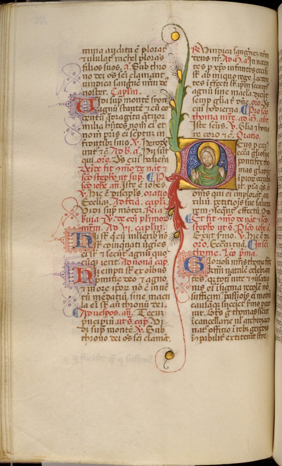 Leaf from Breviary