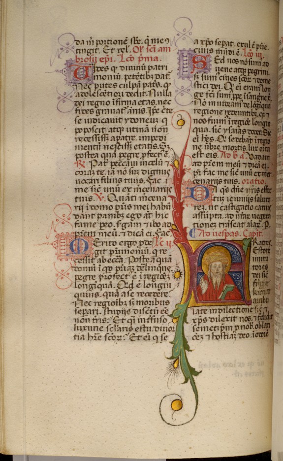 Leaf from Breviary