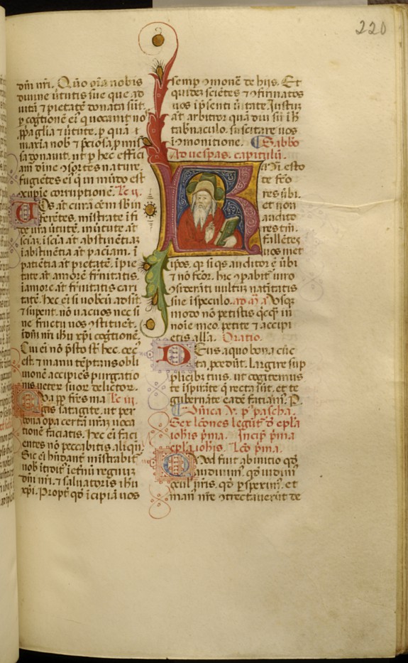 Leaf from Breviary