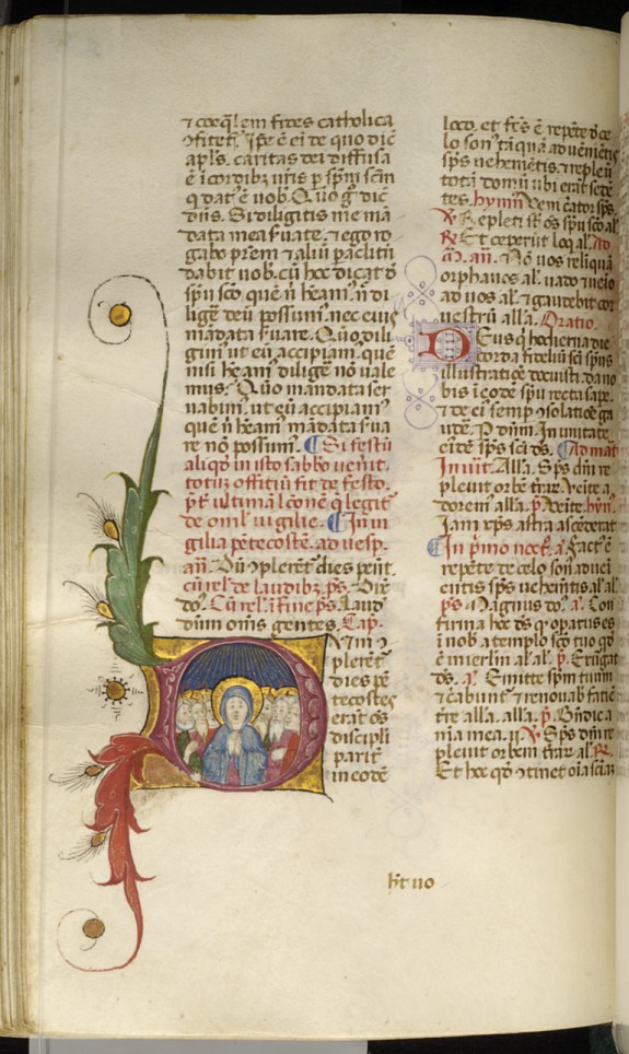 Leaf from Breviary