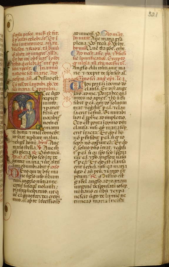 Leaf from Breviary