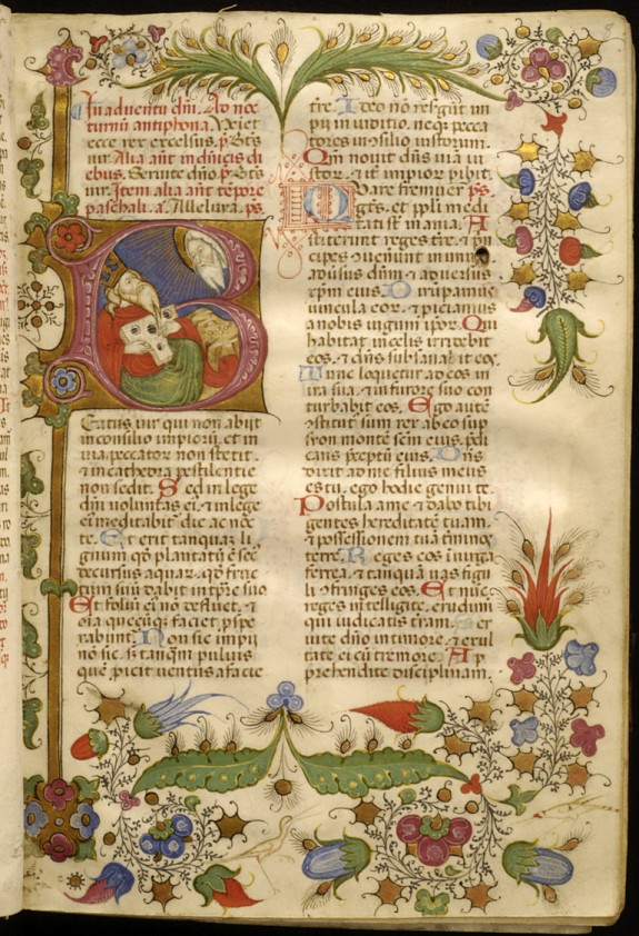Leaf from Breviary