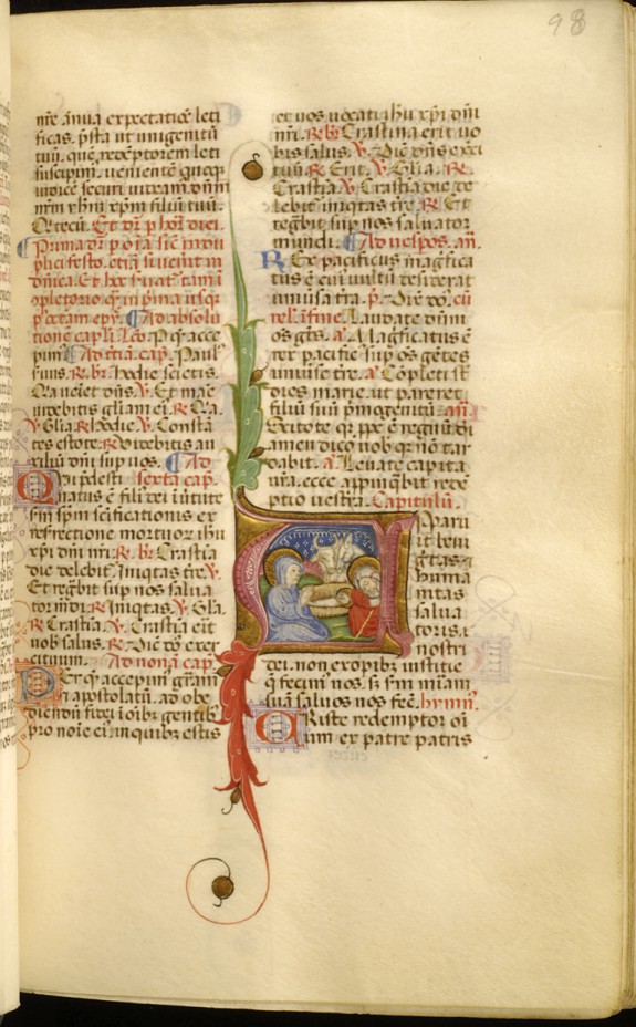 Leaf from Breviary