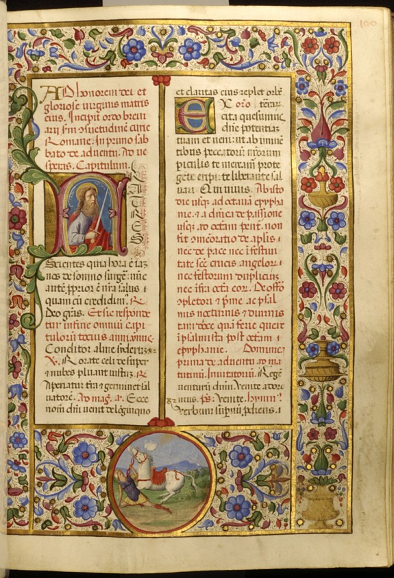 Leaf from Breviary