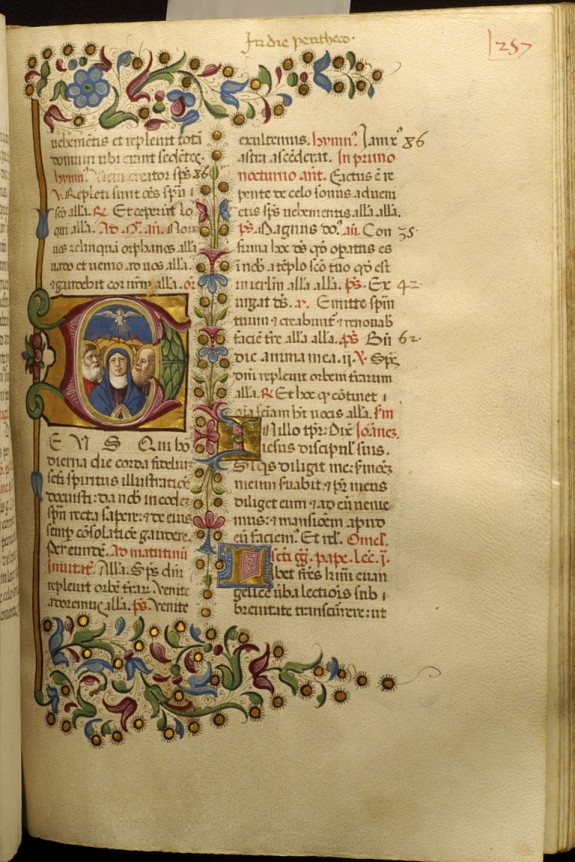 Leaf from Breviary