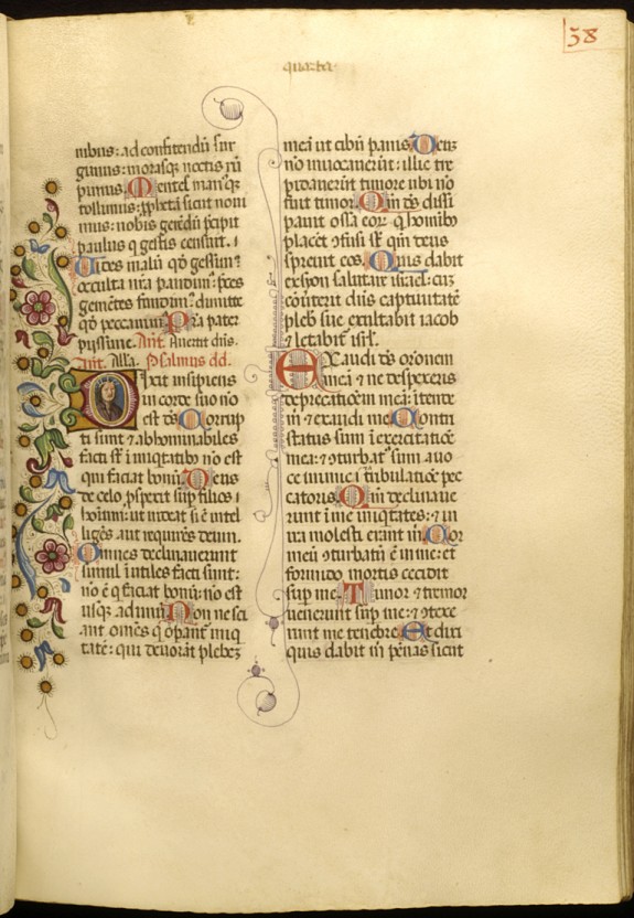 Leaf from Breviary