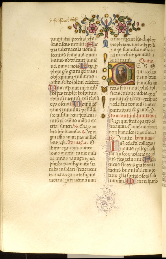 Leaf from Breviary