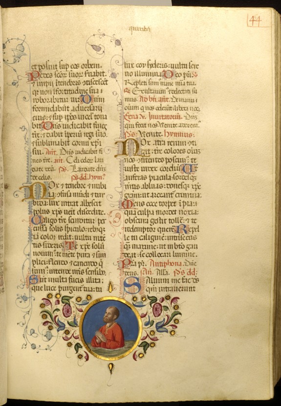 Leaf from Breviary