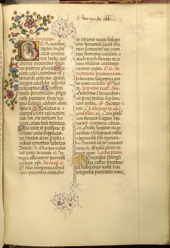 Leaf from Breviary