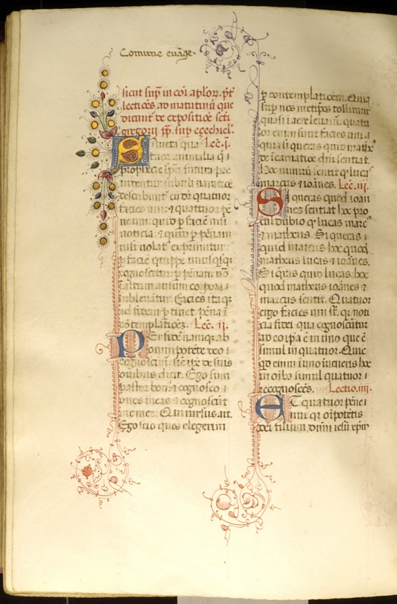 Leaf from Breviary