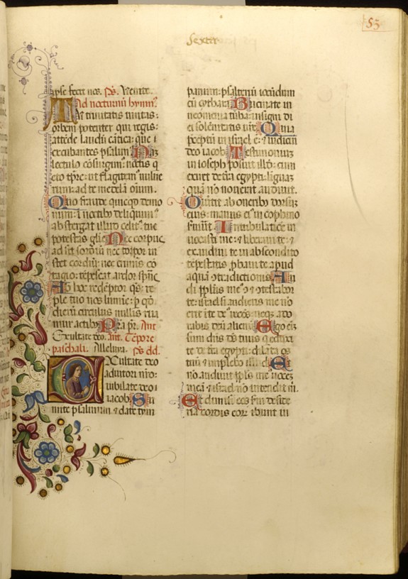 Leaf from Breviary