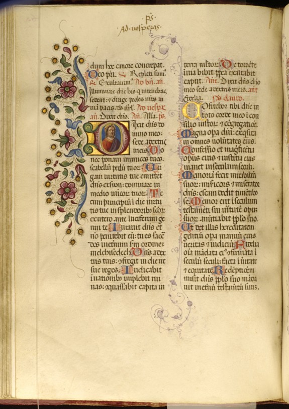 Leaf from Breviary