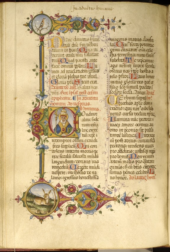 Leaf from Breviary