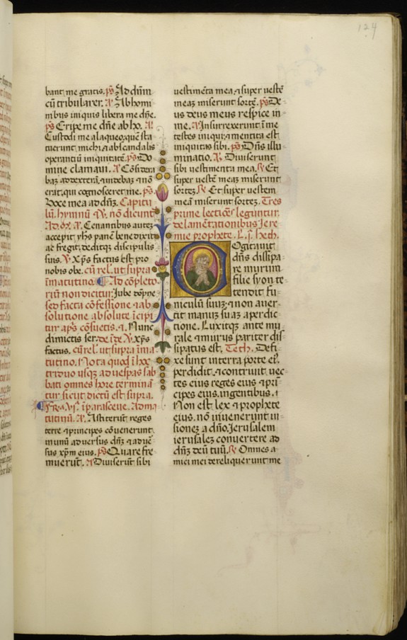 Leaf from Breviary