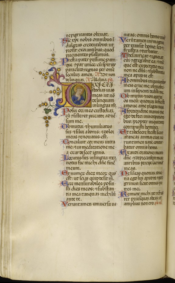 Leaf from Breviary