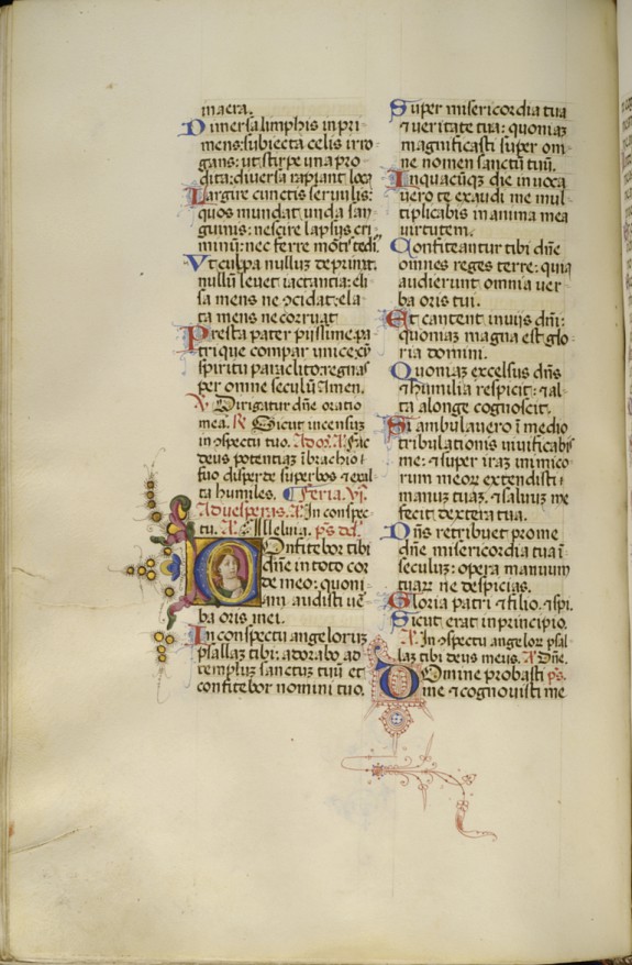 Leaf from Breviary