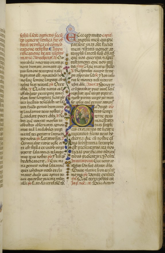 Leaf from Breviary