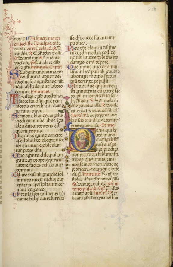 Leaf from Breviary
