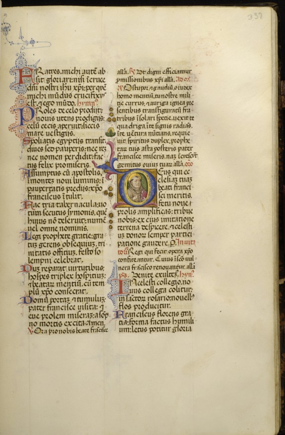 Leaf from Breviary
