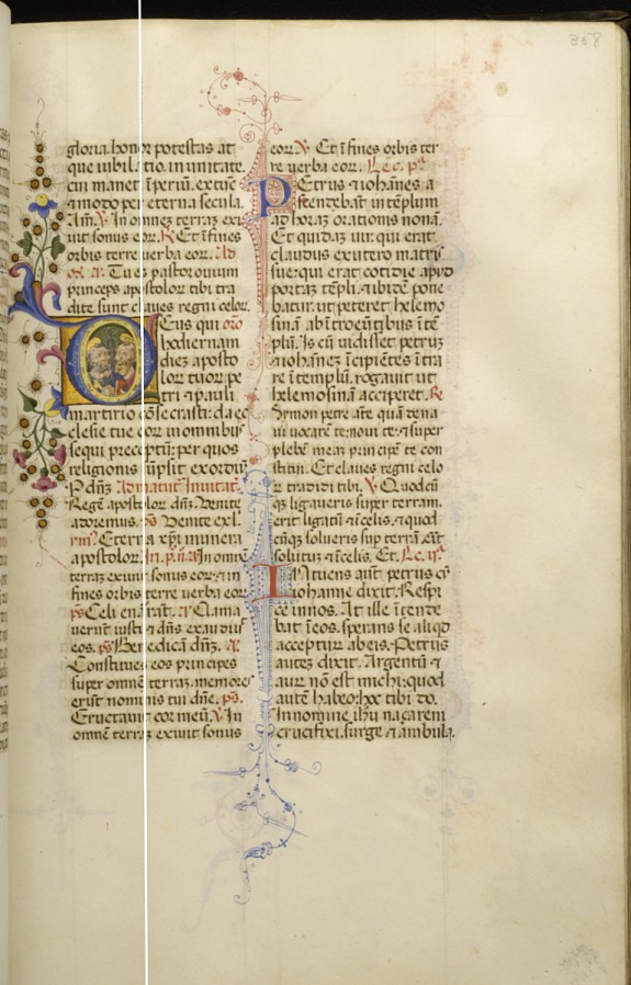 Leaf from Breviary
