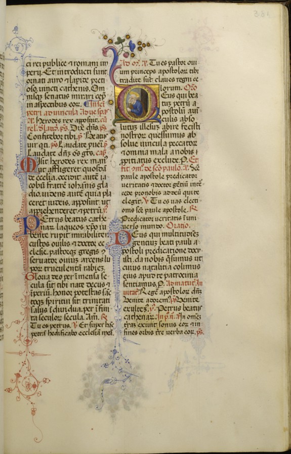 Leaf from Breviary