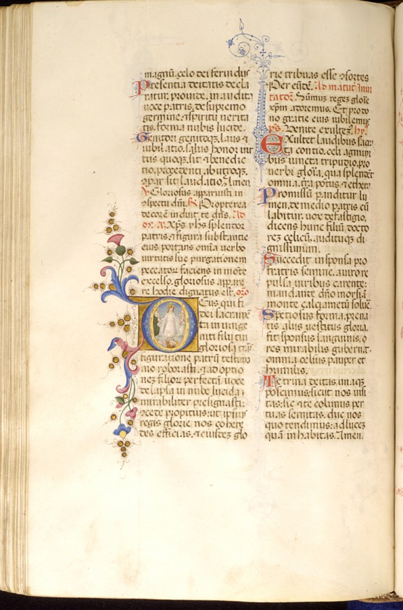 Leaf from Breviary