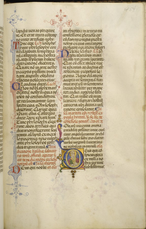 Leaf from Breviary