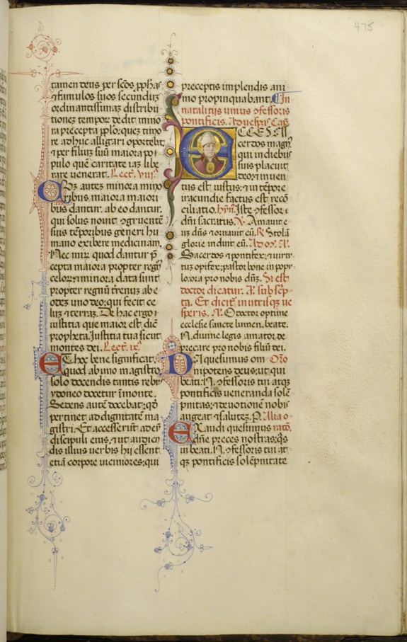 Leaf from Breviary