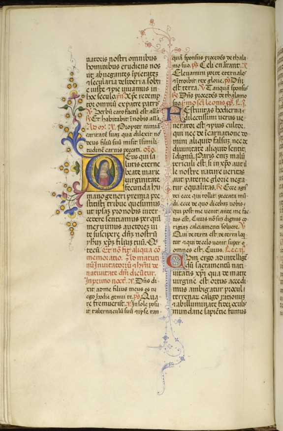 Leaf from Breviary