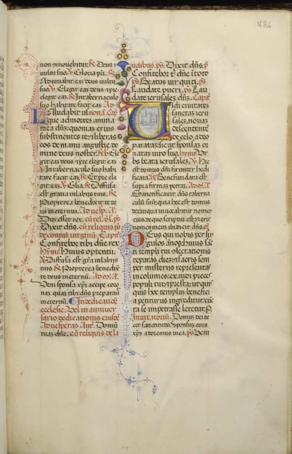 Leaf from Breviary