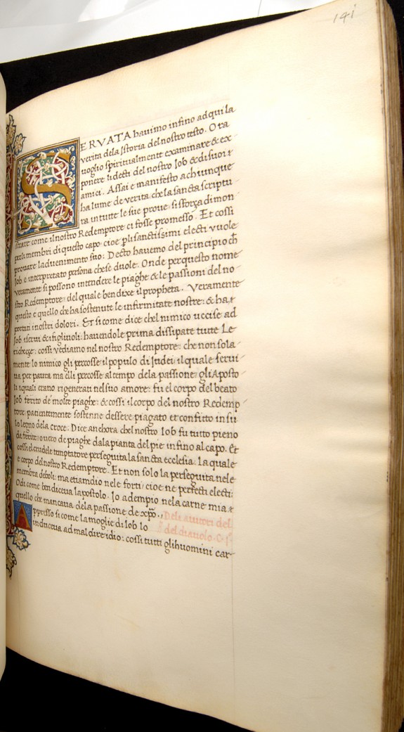 Leaf from Moralia in Job