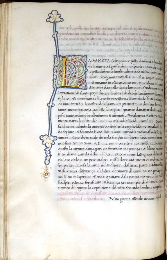 Leaf from Moralia in Job
