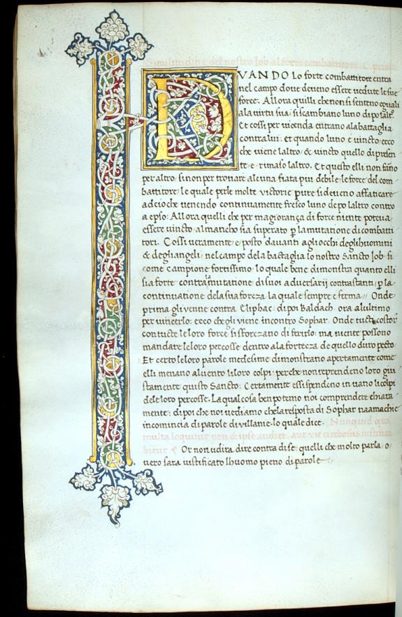 Leaf from Moralia in Job