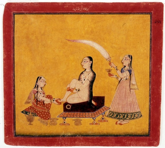 A Lady at Her Toilette
