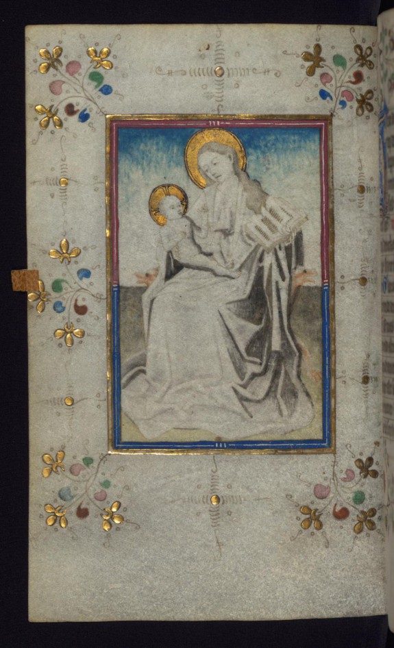 Madonna and Child Enthroned