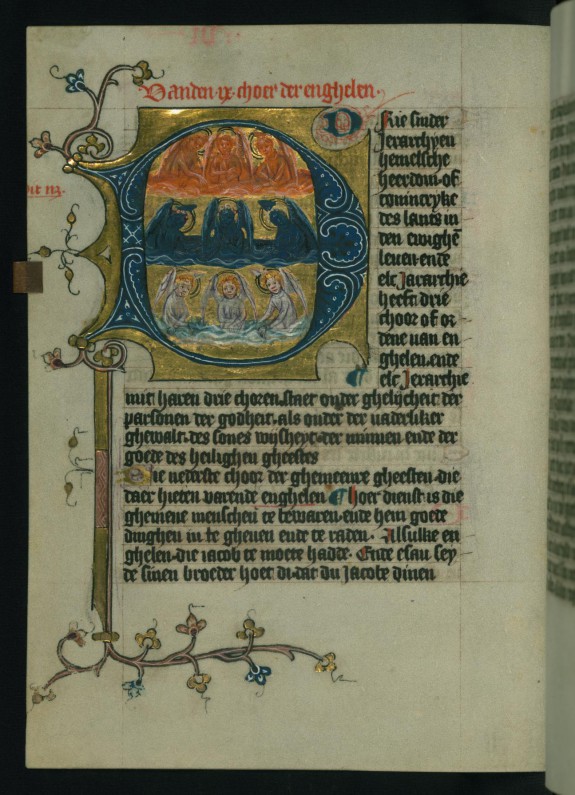 Three choirs of three angels