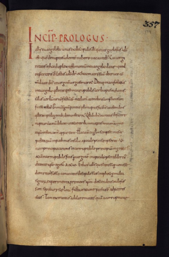 Leaf from Freising Gospels