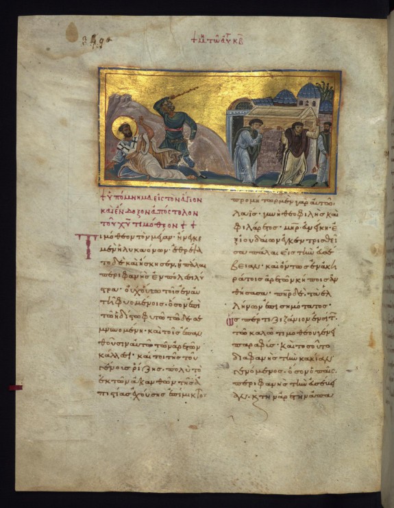 The Martyrdom of Saint Timothy