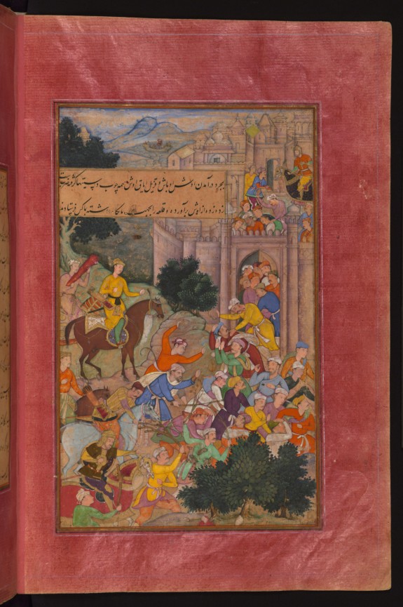Inhabitants of Osh Driving Out the Enemy