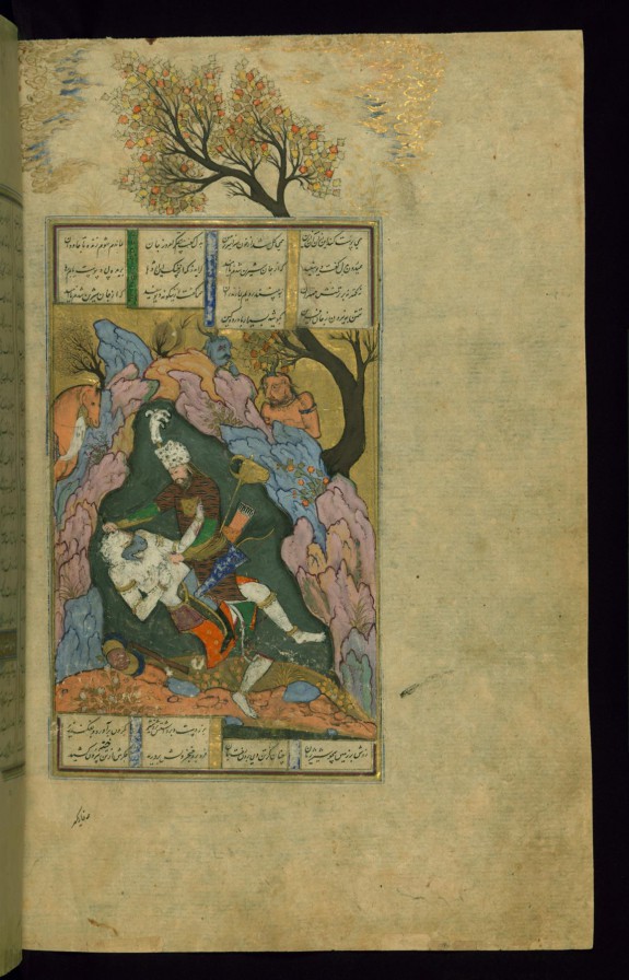 Rustam Kills the White Div (the Seventh Feat)